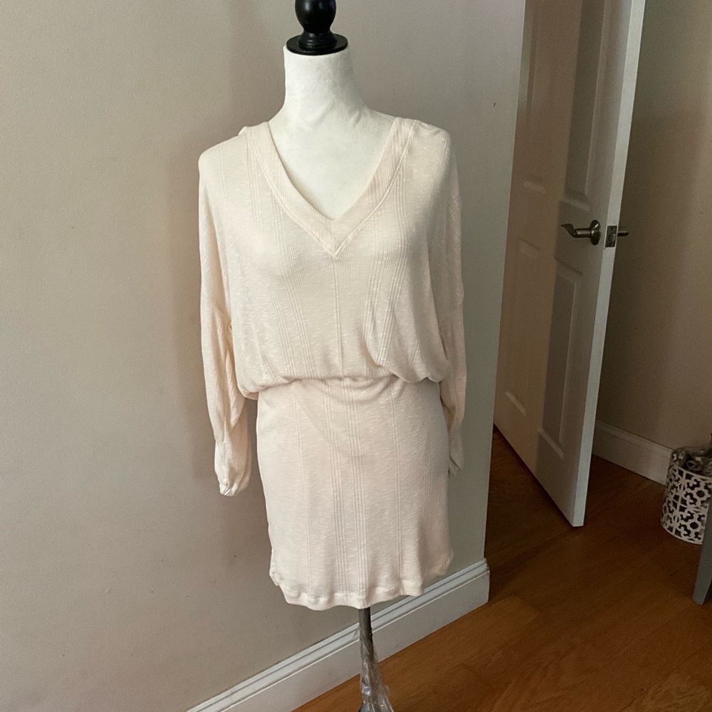 Free People long sleeve beach dress